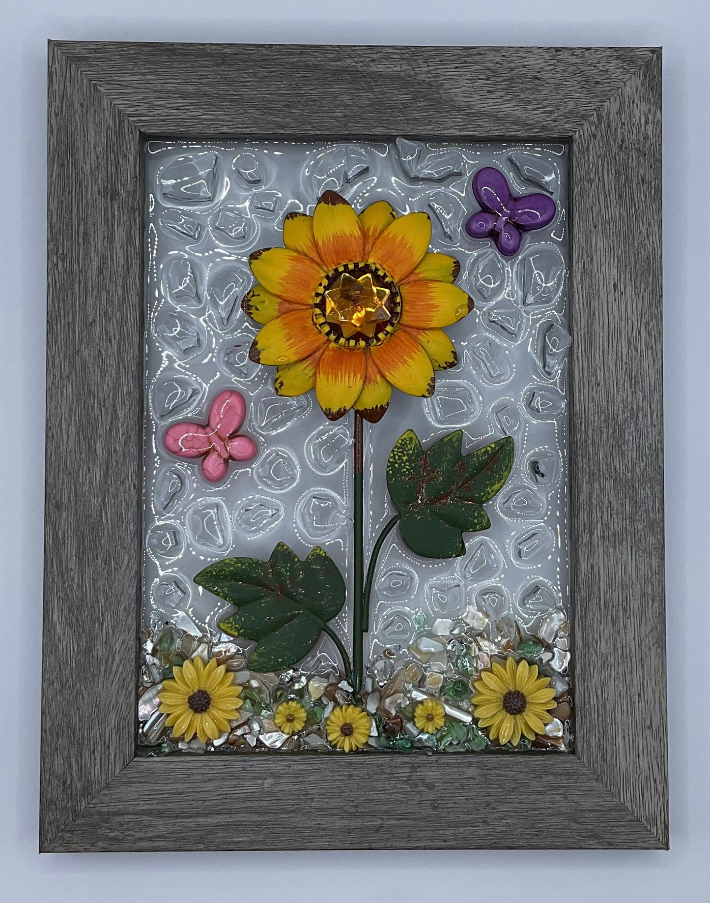 5x7 Sunflower frame 044