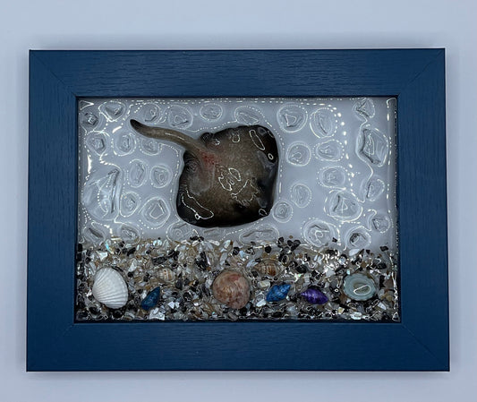 5x7 Gray Stingray Frame 024