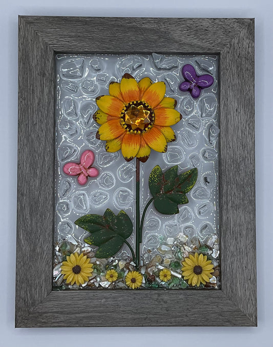 5x7 Sunflower frame 044