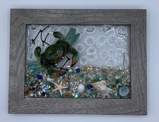 5x7 Green Crab Frame 020
