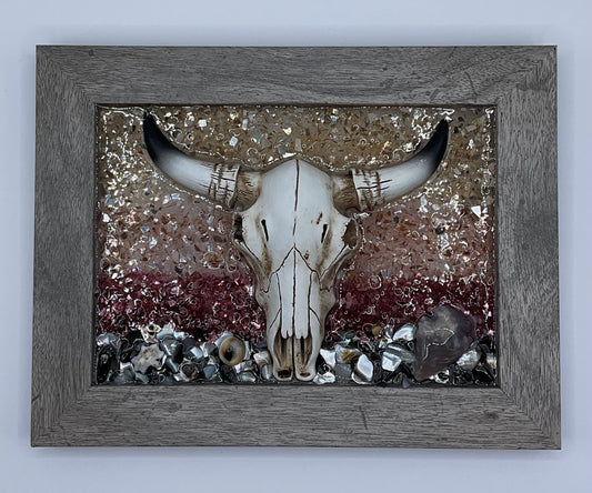 5x7 Cow Head Frame 021