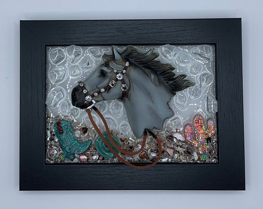 5x7 Horse Frame 018