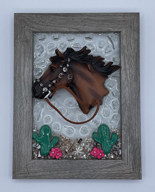 5x7 Horse Frame 027